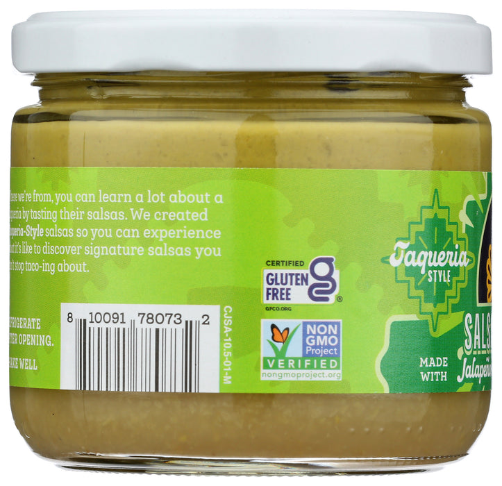 Salsa Cremosa, Jalapenos & Roasted Garlic, 10.5 oz