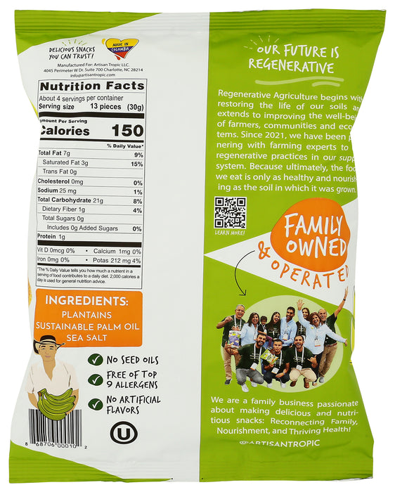 Sea Salt Plantain Chips, 4.5 oz