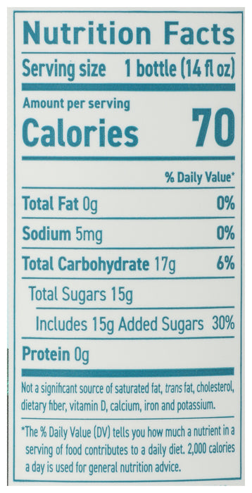 Seasonal Kombucha, Org, 14 floz