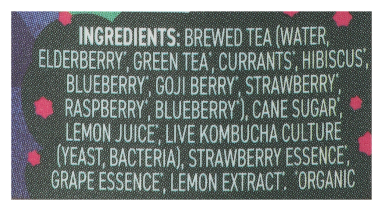 Seasonal Kombucha, Org, 14 floz