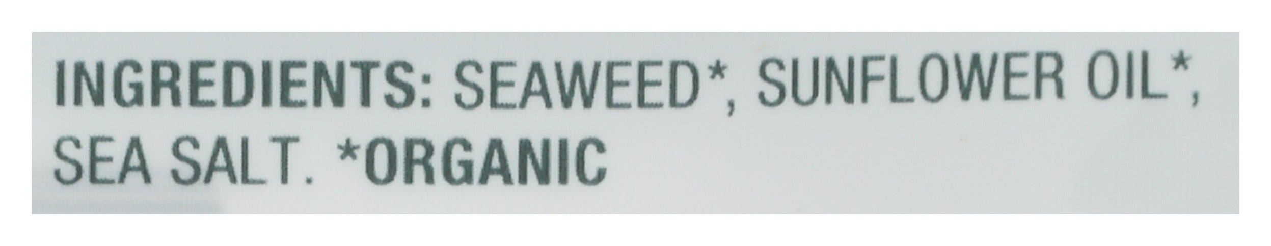 Seaweed Snacks 6pk, Sea Salt, Org, 1.05 oz