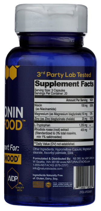 Serotonin Brain Food, 60 vcap