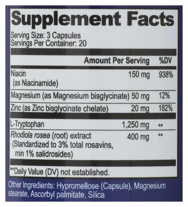 Serotonin Brain Food, 60 vcap