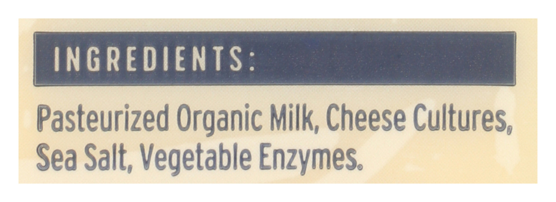 Sharp Cheddar Cheese Slices, Org, 6 oz