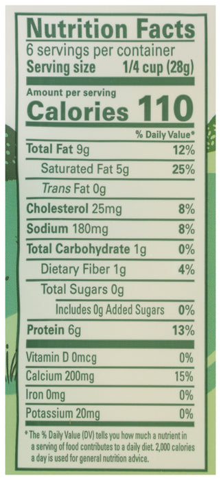 Sharp Cheddar Shred, Org, 6 oz