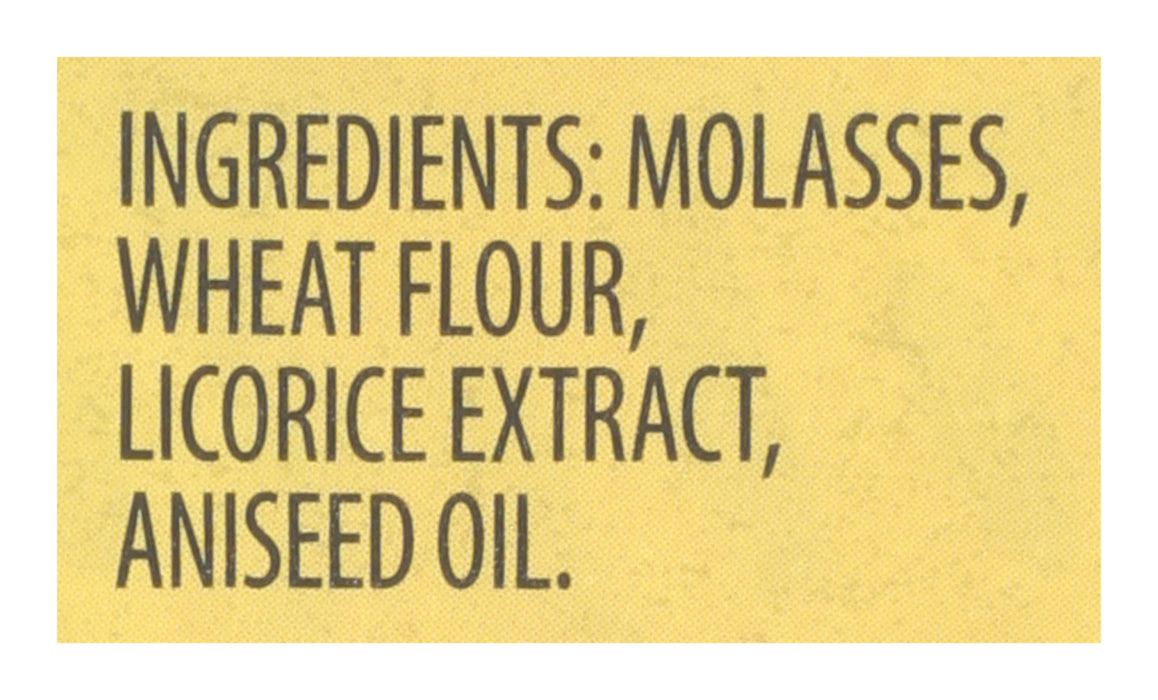 Soft Black Licorice Chew, Natural, 7 oz