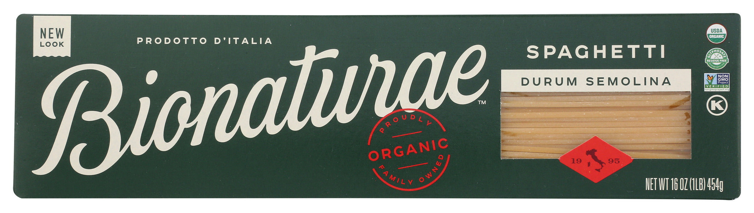 Spaghetti Pasta, Org, 16 oz