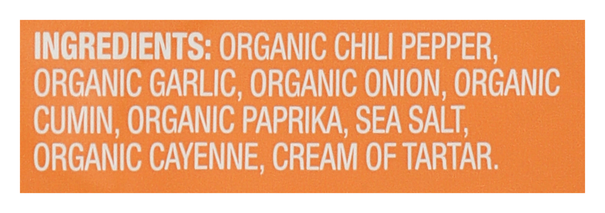 Southwest Taco Seasoning, Org, 1.13 oz