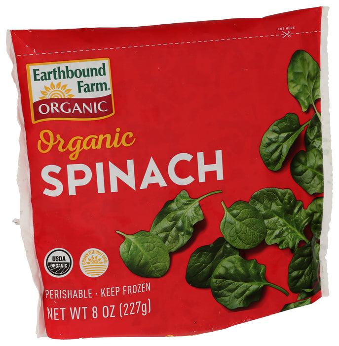 Spinach Cut, Org, 8 oz