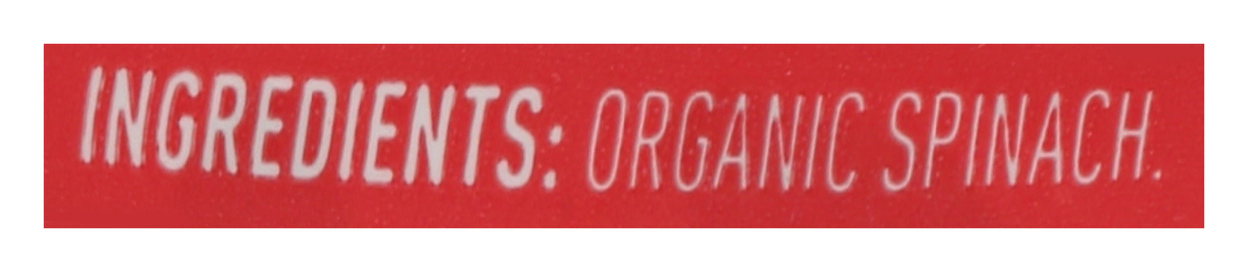Spinach Cut, Org, 8 oz