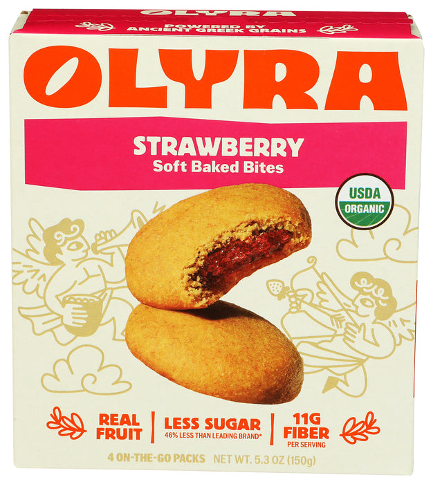 Strawberry Filled Breakfast Biscuits, Org, 5.3 oz