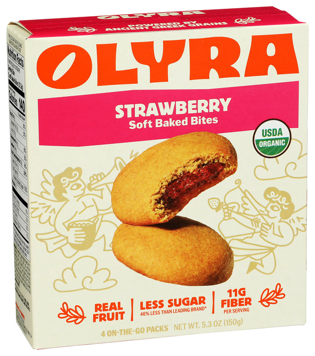 Strawberry Filled Breakfast Biscuits, Org, 5.3 oz
