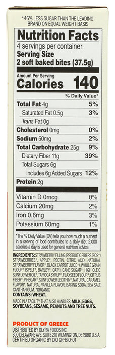 Strawberry Filled Breakfast Biscuits, Org, 5.3 oz