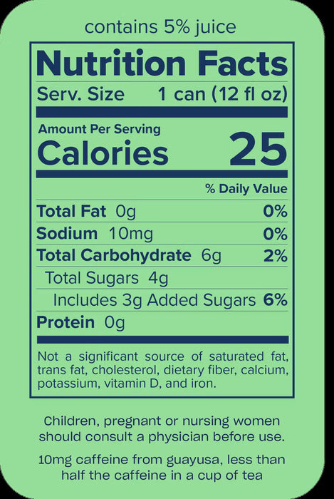 Sparkling Drink, Watermelon Mojito, 12 fl oz