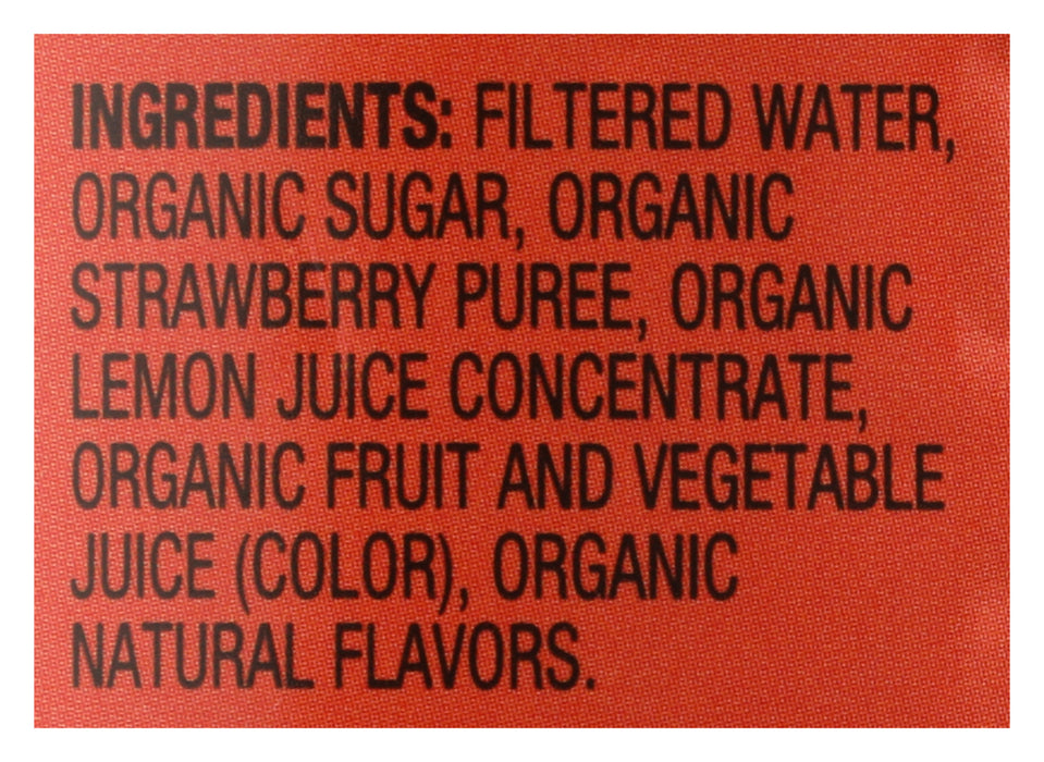Strawberry Lemonade, Org, 16 floz