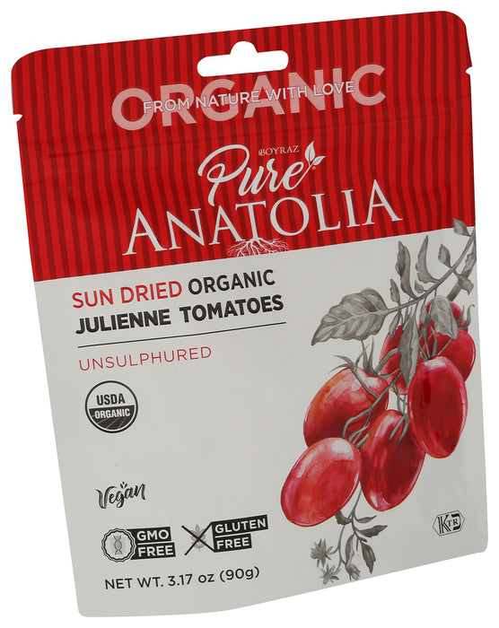 Sun Dried Julienne Tomatoes, Org, 3.17 oz