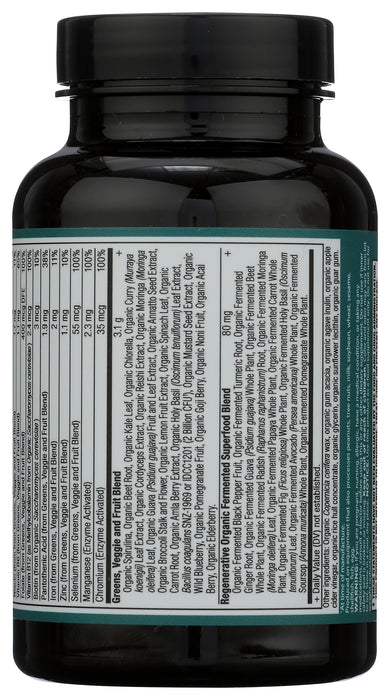 Super Greens, Multivitamin, Org, 30 serv/90 tab