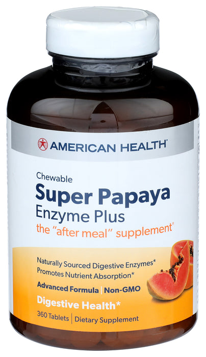 Super Papaya Enzyme Plus, 360 chew