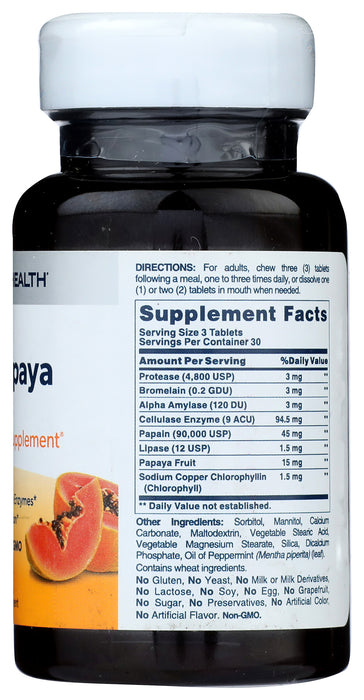 Super Papaya Enzyme Plus, 90 chew