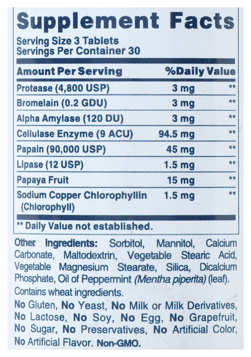 Super Papaya Enzyme Plus, 90 chew