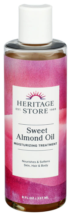 Sweet Almond Oil, 8 fl oz