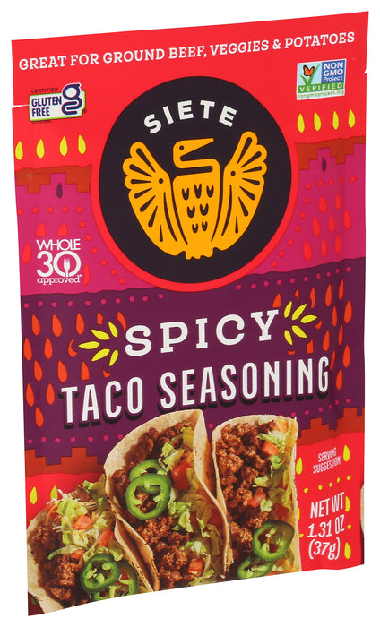Taco Seasoning, Spicy, 1.31 oz