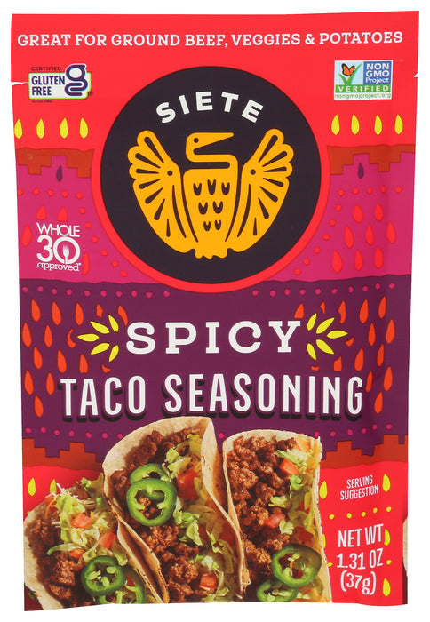 Taco Seasoning, Spicy, 1.31 oz