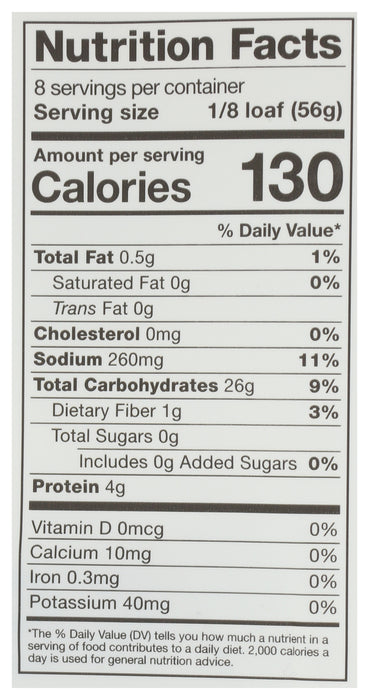 Take & Bake Sourdough Bread, Org, 16 oz