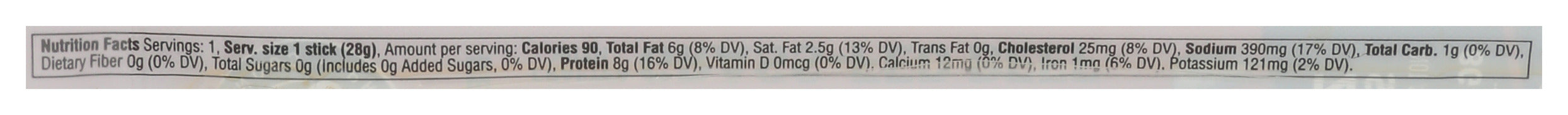 Spicy Meat Stick, GF, .85 oz