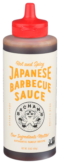 Japanese BBQ Sauce, Hot & Spicy, 16 oz