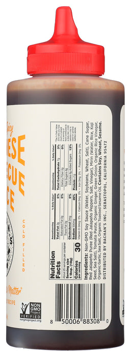 Japanese BBQ Sauce, Hot & Spicy, 16 oz