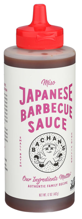 Japanese BBQ Sauce, Miso, 17 oz
