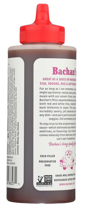 Japanese BBQ Sauce, Miso, 17 oz