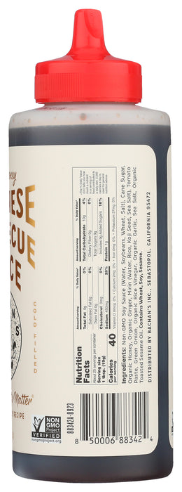 Japanese BBQ Sauce, Sweet Honey, 17 oz