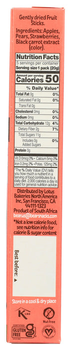 Fruit Splits, Apple, Pear & Strawberry, 3.5 oz