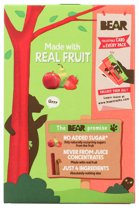 Fruit Splits, Apple, Pear & Strawberry, 3.5 oz