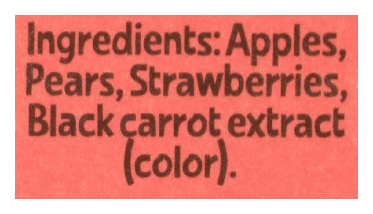 Fruit Splits, Apple, Pear & Strawberry, 3.5 oz