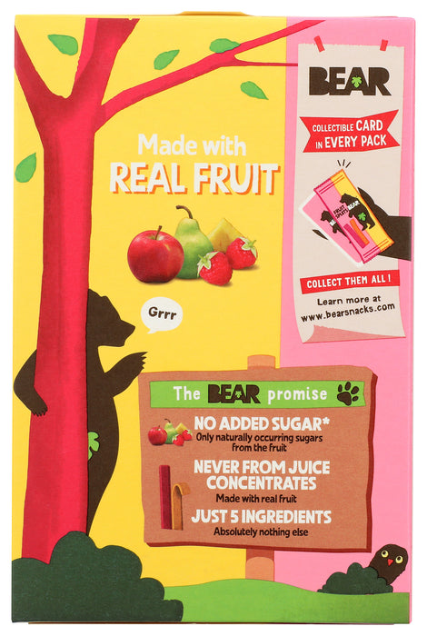 Fruit Splits, Apple,Pear, Pineapple & Raspberry, 3.5 oz