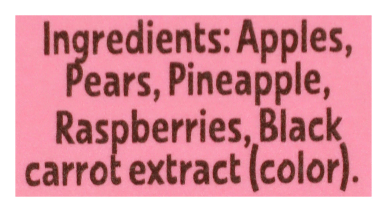 Fruit Splits, Apple,Pear, Pineapple & Raspberry, 3.5 oz