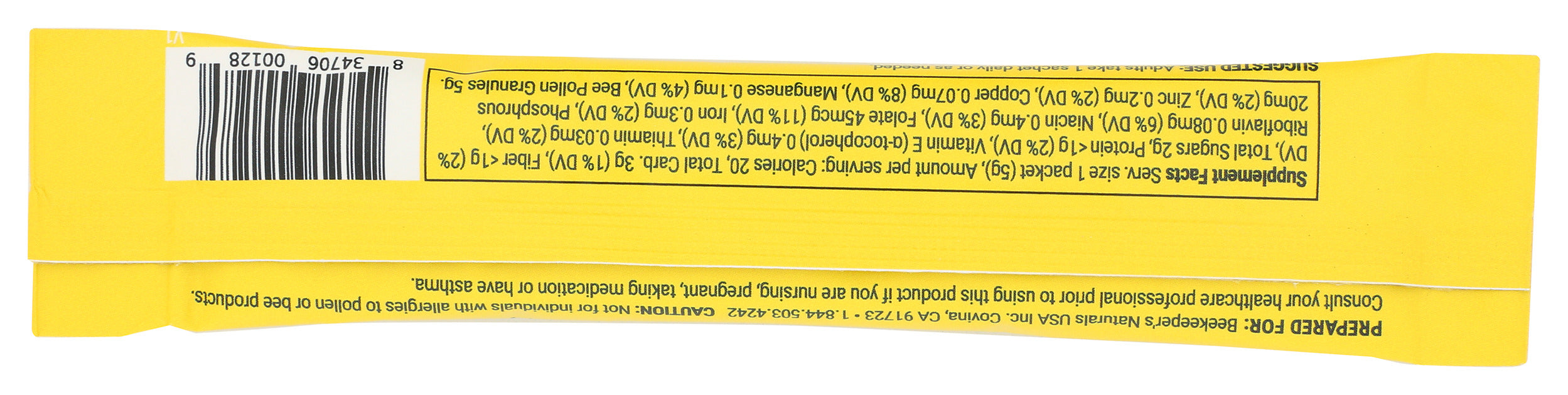 Bee Pollen Single Serv, 1 ct