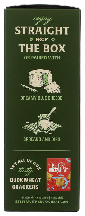 Fig & Thyme Buckwheat Crackers, 4 oz