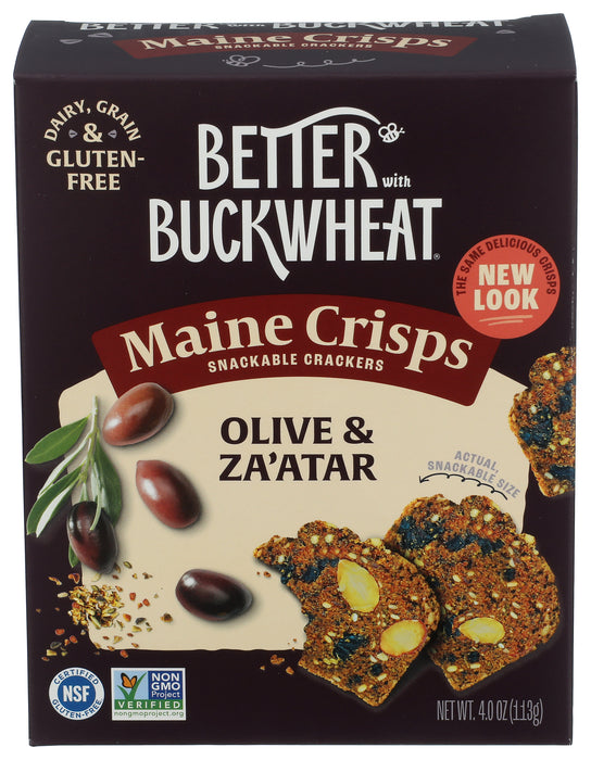 Olive & Za'atar Main Crisps, 4 oz