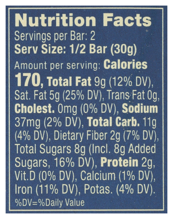 Chocolate Bar, 72%, Sea Salt, 2.12 oz