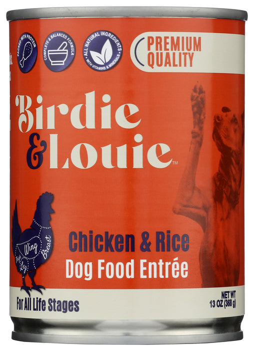 Chicken & Rice Wet Dog Food, 13 oz