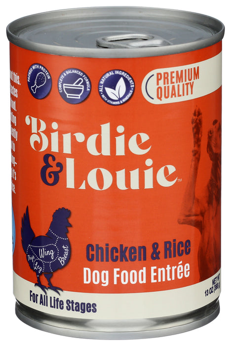 Chicken & Rice Wet Dog Food, 13 oz