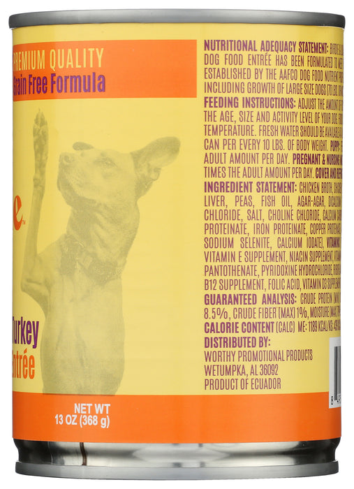 Chicken & Turkey Wet Dog Food, 13 oz