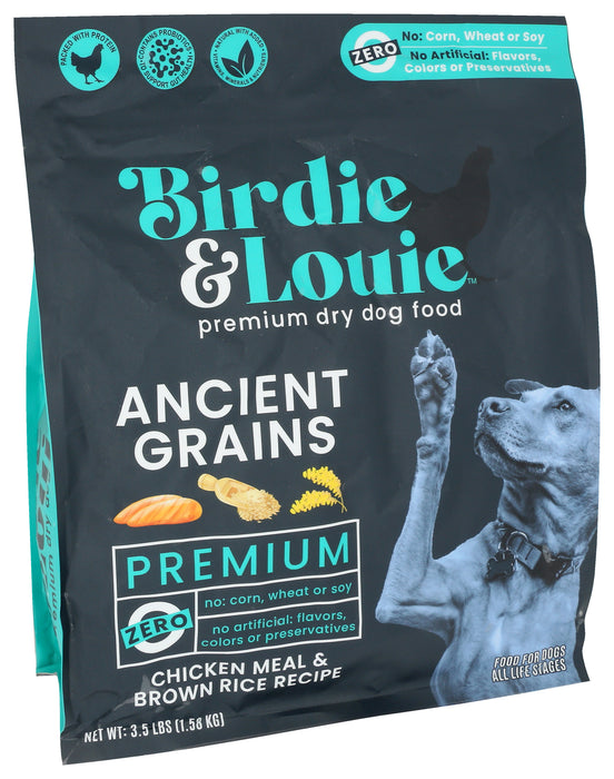 Chicken Meal & Brown Rice Dry Dog Food, 3.5 lb
