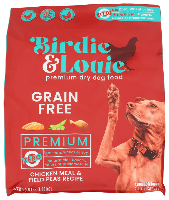 Chicken Meal & Field Peas Dry Dog Food, 3.5 lb
