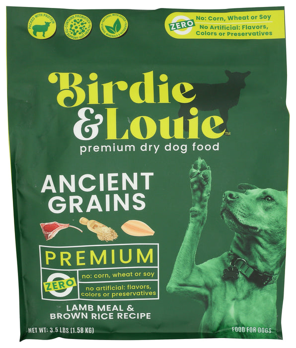 Lamb Meal & Brown Rice Dry Dog Food, 3.5 lb