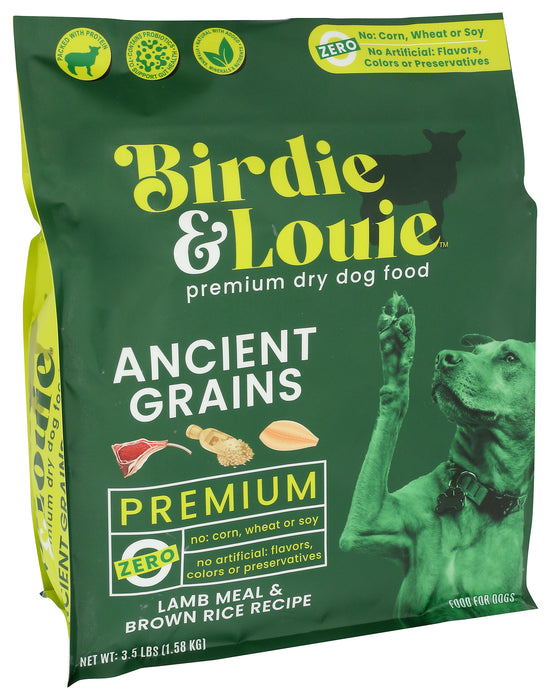 Lamb Meal & Brown Rice Dry Dog Food, 3.5 lb